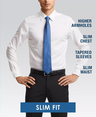 Camisa social masculina Alfani, manga comprida, camisa abotoada, roxa, tamanho 14,5/32-33