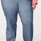 Calça skinny feminina Charter Club Plus Tummy Control de cintura alta, azul, tamanho 14W