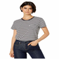 Camiseta Levi's Feminina Perfect Pocket Crewneck Preta Tamanho Grande