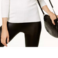 Suéter feminino com zíper frontal da INC International Concepts, cinza, tamanho extragrande
