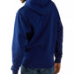 Guess Moletom com capuz masculino com estampa de logotipo azul tamanho XX-grande