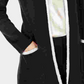 Cardigan aberto feminino Alfani, preto, tamanho pequeno e pequeno