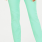Calça feminina Chelsea Tummy Control Skinny Leg Tornozelo Charter Club Azul Tamanho 6