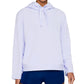 Moletom com capuz Nike Dri Fit Fleece para treino feminino, roxo, tamanho pequeno