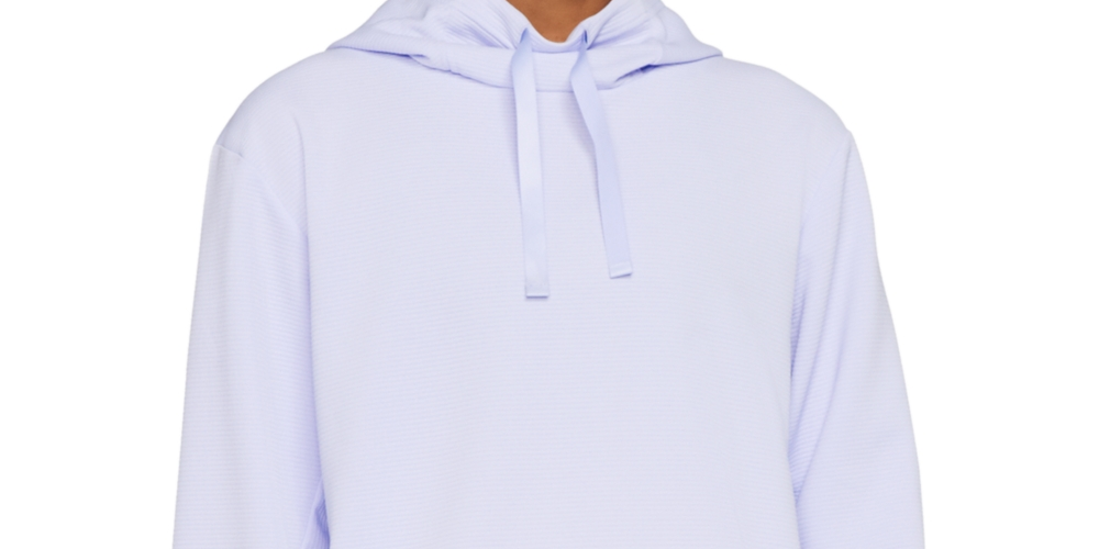 Moletom com capuz Nike Dri Fit Fleece para treino feminino, roxo, tamanho pequeno