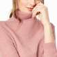 Suéter feminino de cashmere com gola alta Charter Club, rosa, tamanho pequeno e pequeno