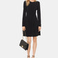 Vestido-camisa com detalhes Michael Michael Kors, tamanho pequeno, tamanho G