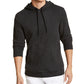 Moletom com capuz térmico sólido masculino Sun + Stone, preto, tamanho X-G