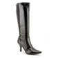 Botas femininas Alfani Celia Fashion de cano alto, pretas, tamanho 6