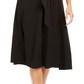 Vestido Calvin Klein Feminino com Cinto e Decote em V Preto Tamanho 4