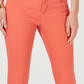 Calça jeans skinny feminina Charter Club Bristol, laranja, tamanho 8