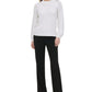 Suéter Calvin Klein Feminino Embelezado Branco Tamanho X-S