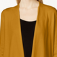 Cardigan feminino Alfani com manga amarrada, dourado, tamanho pequeno GG