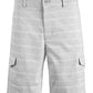 Shorts masculinos Attack Life Active Stretch Tartan Plaid Classic Fit Cinza Tamanho 38