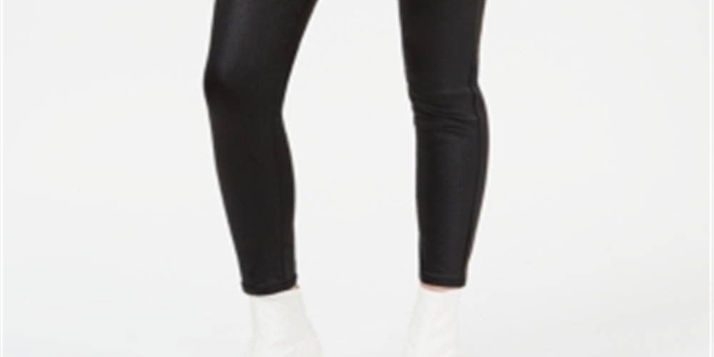 Calça jeans skinny feminina rosa celebridade, preta, tamanho 5