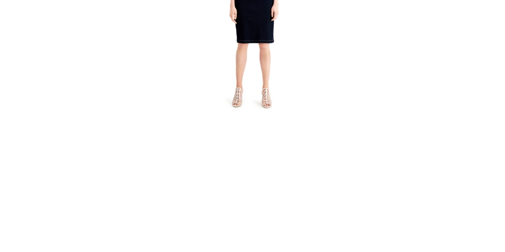 Vestido jeans feminino com cadarço INC International Concepts, azul, tamanho 6