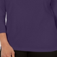 Karen Scott Blusa Feminina Crochê Gola Quadrada Roxa Tamanho XS