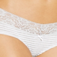 Jenni by Jennifer Moore Roupa íntima feminina Lingerie Hipster Calcinha Cinza Tamanho P