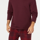 Conjunto de pijama de lã xadrez masculino Club Room, roxo, tamanho XX-G