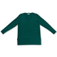 Suéter feminino com decote em V e bainha de faixa, verde, tamanho médio, estilo &amp; co