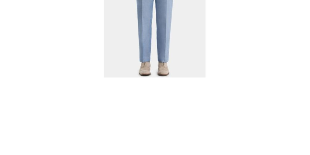 Calça Ralph Lauren Ultraflex Classic Fit Chambray Masculina Azul Tamanho 40X29