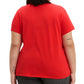Camiseta Levi's Feminina Logo Vermelha Tamanho 2X