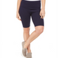 Estilo &amp; Co Shorts de ciclismo de ioga femininos, azul industrial, tamanho extragrande