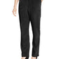 Calça feminina clássica de veludo cotelê Alfred Dunner, preta, tamanho 12-P