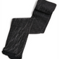 Meia-calça feminina Lurex Shine da INC International Concepts, preta, tamanho XX-S
