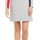 Vestido Camiseta Tommy Hilfiger Mini Logo Feminino Cinza Tamanho XS