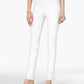 Calça feminina Chelsea Tummy Control Skinny Leg Tornozelo Charter Club Branca Tamanho 8