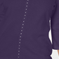 Karen Scott Top Feminino Gola V com Tachas Roxo Tamanho GG