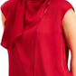 Blusa túnica lisa feminina Alfani vermelha tamanho X-G
