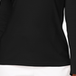Blusa Dolman com Acabamento em Renda e Bolinhas Karen Scott Feminina, Preta, Tamanho P