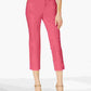 Calça jeans cropped feminina Charter Club Bristol vermelha tamanho 12
