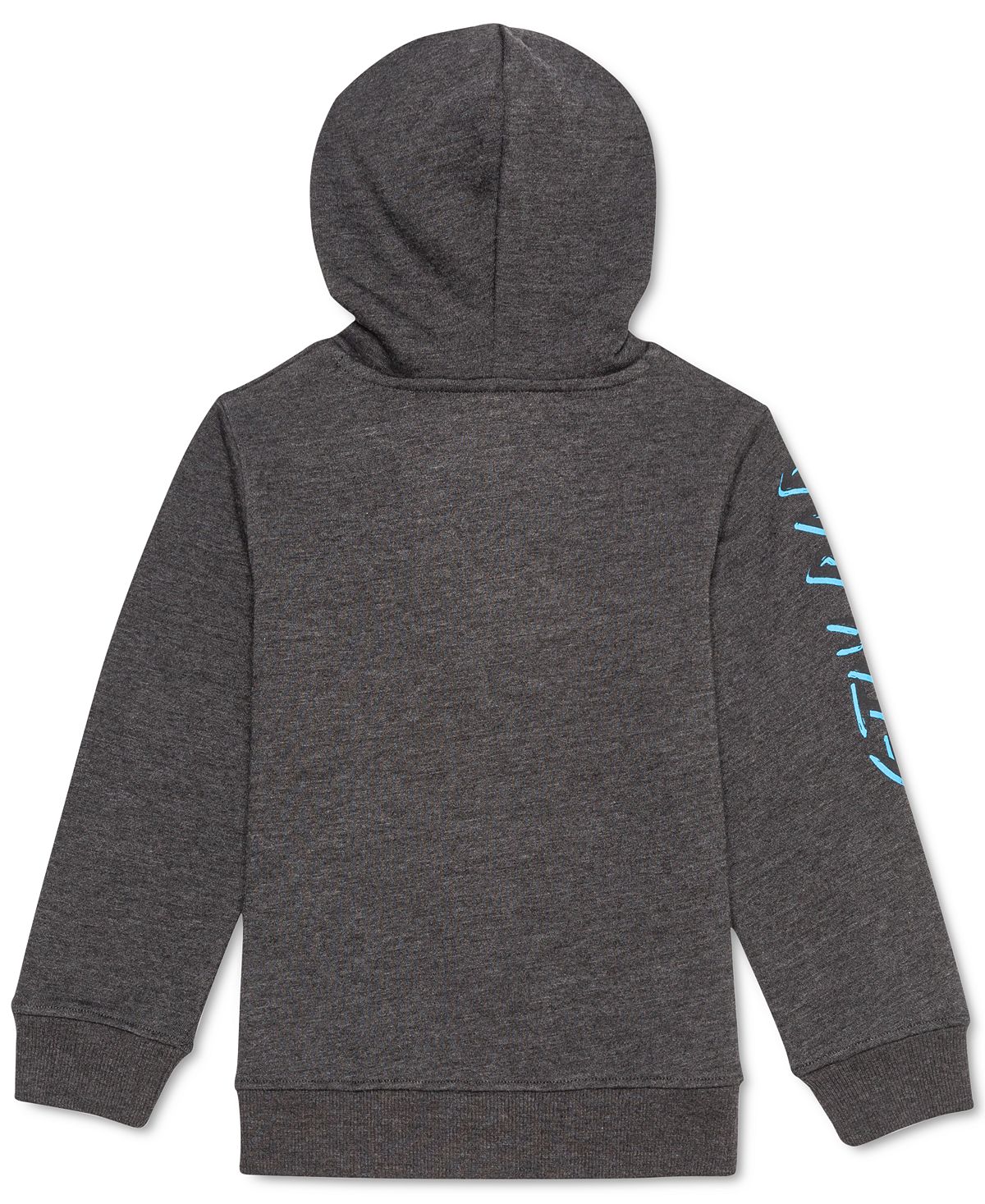 Moletom com capuz Jem Little Boys Tiger Chomp cinza tamanho 7