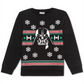 Moletom Star Wars Big Boy's Darth Vader Holiday, preto, tamanho grande