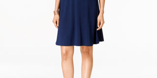 Sandálias rasteiras femininas Logan da Style &amp; Co, azuis, tamanho pequeno G