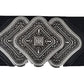 Cinto elástico intertravado Trio com fivela de metal feminino Style &amp; Co, preto, tamanho L/XL