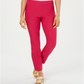 Calça feminina Chelsea Tummy Control Skinny Leg Tornozelo Charter Club Vermelha Tamanho 4