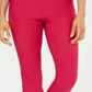 Calça feminina Chelsea Tummy Control Skinny Leg Tornozelo Charter Club Vermelha Tamanho 4