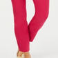 Calça feminina Chelsea Tummy Control Skinny Leg Tornozelo Charter Club Vermelha Tamanho 4