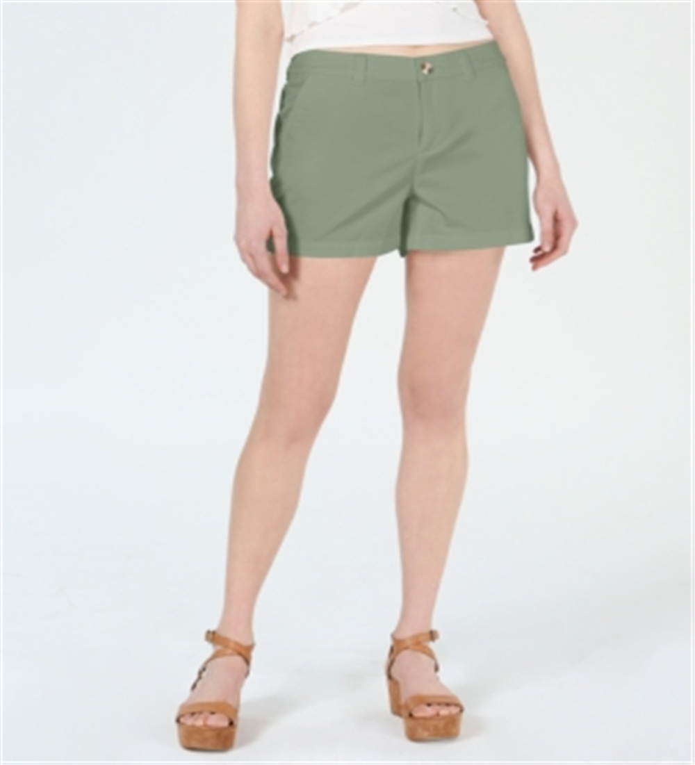 Shorts chino feminino Maison Jules verde tamanho 16