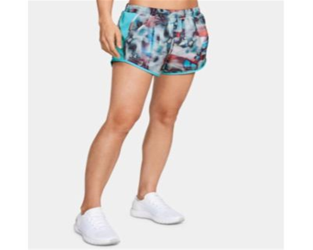 Under Armour Fly by Running Fitness Shorts Feminino Verde Multi Tamanho M