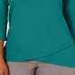 Karen Scott Top Tulip Hem Feminino Verde Tamanho X-G