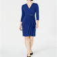 Vestido envelope falso feminino Charter Club Hardware azul tamanho XX-G