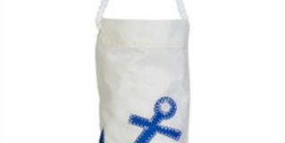 Bolsa de âncora unissex Nautica, branca, tamanho único
