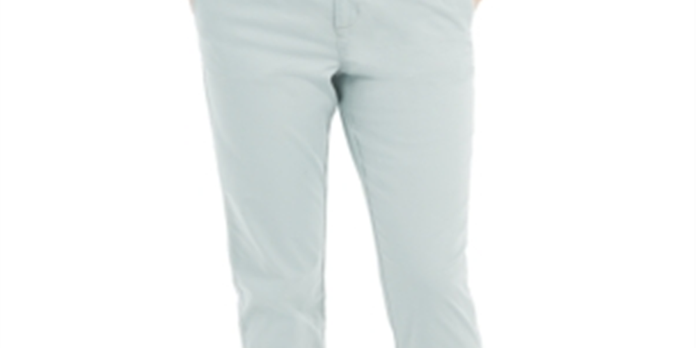 Calça Capri Chino Feminina Style &amp; Co Azul Tamanho 4