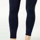 Leggings femininas Maison Jules Solid Pull On Azul Tamanho XX-G