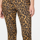 Calças jegging femininas estampadas Style &amp; Co, marrom, tamanho grande